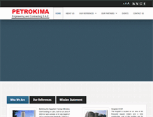 Tablet Screenshot of petrokima.com